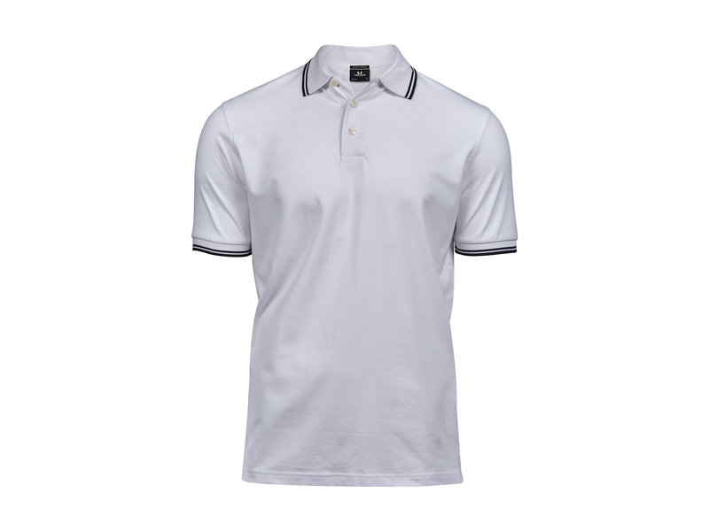 Tee Jays Luxury Stripe Stretch Polo