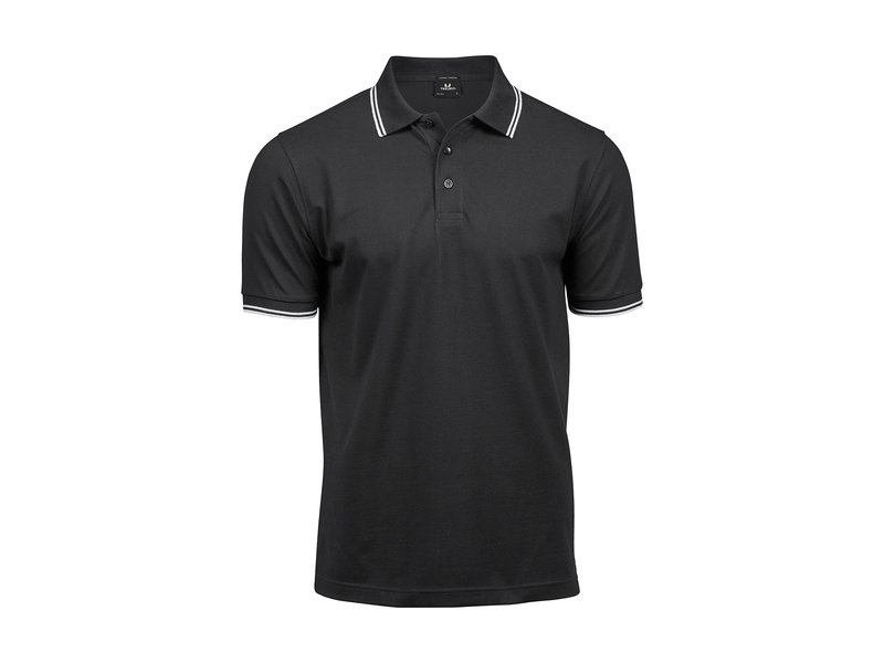 Tee Jays Luxury Stripe Stretch Polo