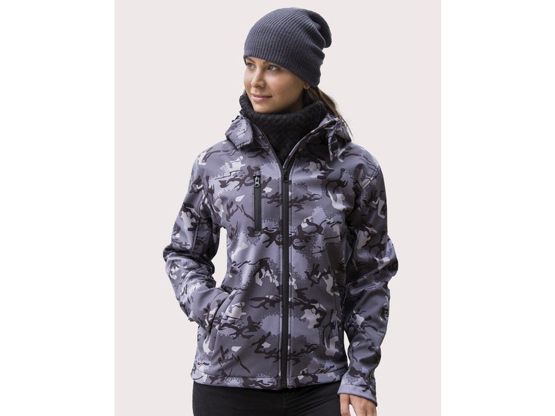 Result Urban Camo TX Performance Hooded Softshell