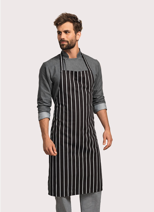 Premier | PR110 | Stripe Bib Apron