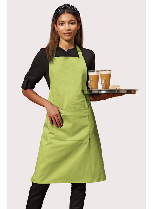 Premier | PR154 | Colours Bib Apron With Pocket