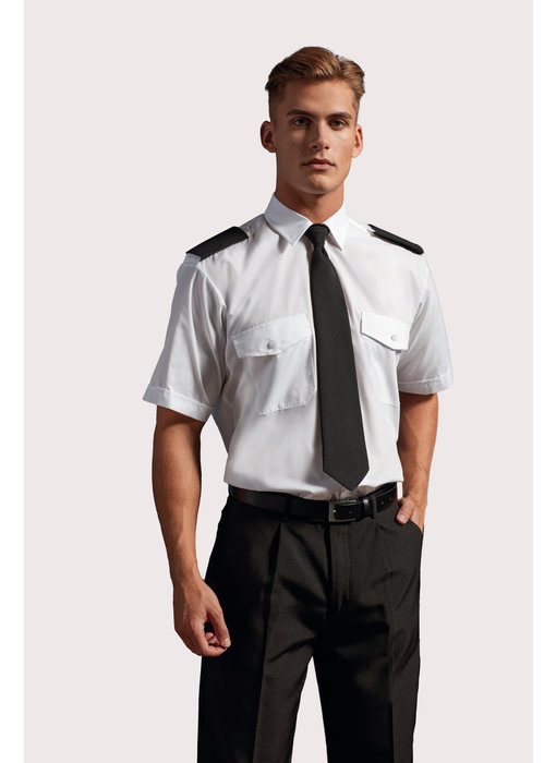 Premier | PR212 | Men's Short-Sleeved Pilot Shirt