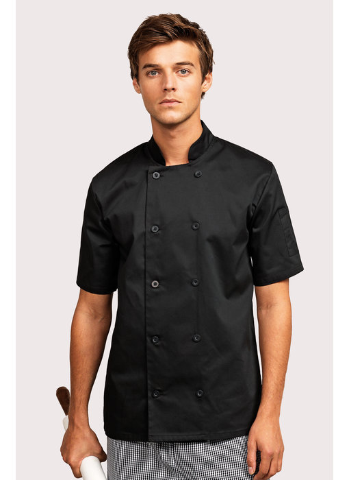 Premier | PR656 | Short-Sleeved Chef's Jacket