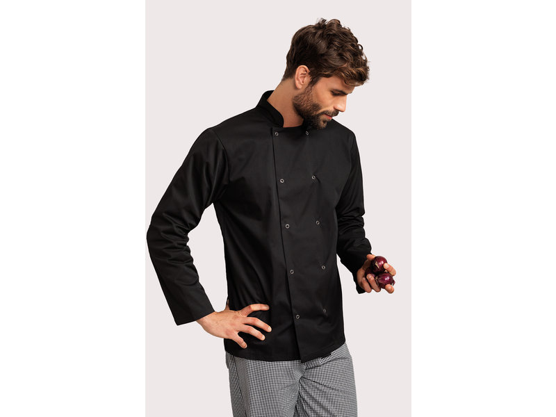 Premier Long Sleeve Press Stud Chef's Jacket