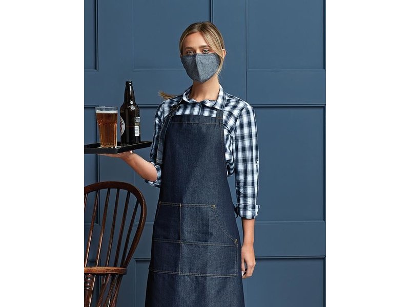 Premier Herbruikbaar mondmasker 3 laags - verstelbaar - AFNOR Cat 1