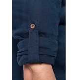 Kariban Men's long sleeve linen and cotton shirt Kariban Men's long sleeve linen and cotton shirt