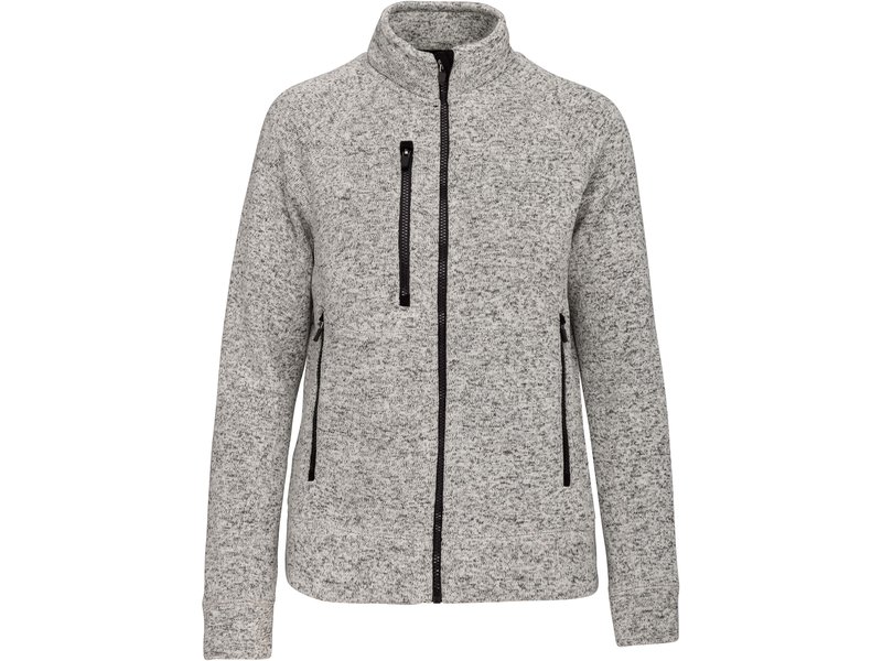 Kariban  Heather damesvest met rits