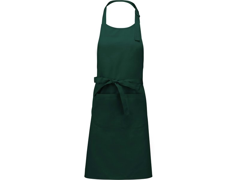 Kariban Katoenen schort met zak