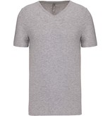 Kariban T-shirt korte mouwen V-hals