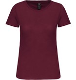 Kariban Dames T-Shirt ronde hals korte mouwen