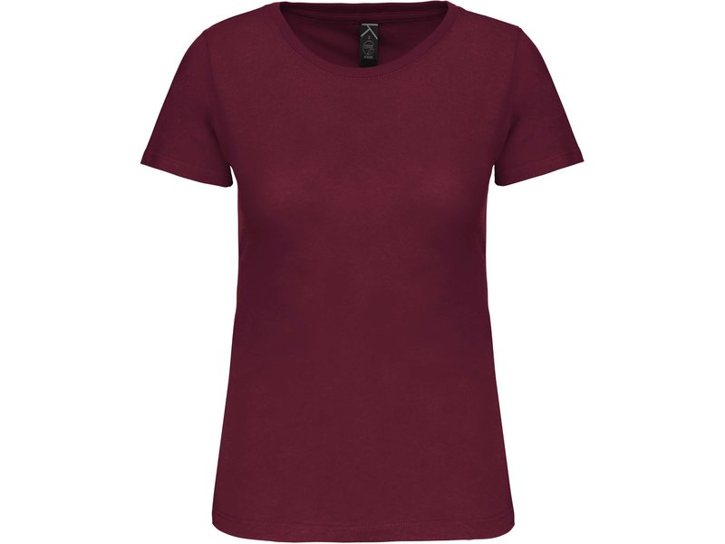 Kariban Dames T-Shirt ronde hals korte mouwen