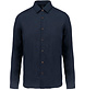 Kariban Men's long sleeve linen and cotton shirt