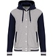 Kariban College jacket met capuchon unisex