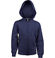 Kariban Kinder hooded sweater met rits