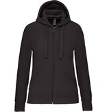 Kariban Damessweater met rits en capuchon Kariban Damessweater met rits en capuchon