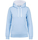 Kariban Dames Hoodie met capuchon in contrasterende kleur