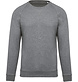 Kariban Heren Sweater BIO ronde hals raglanmouwen