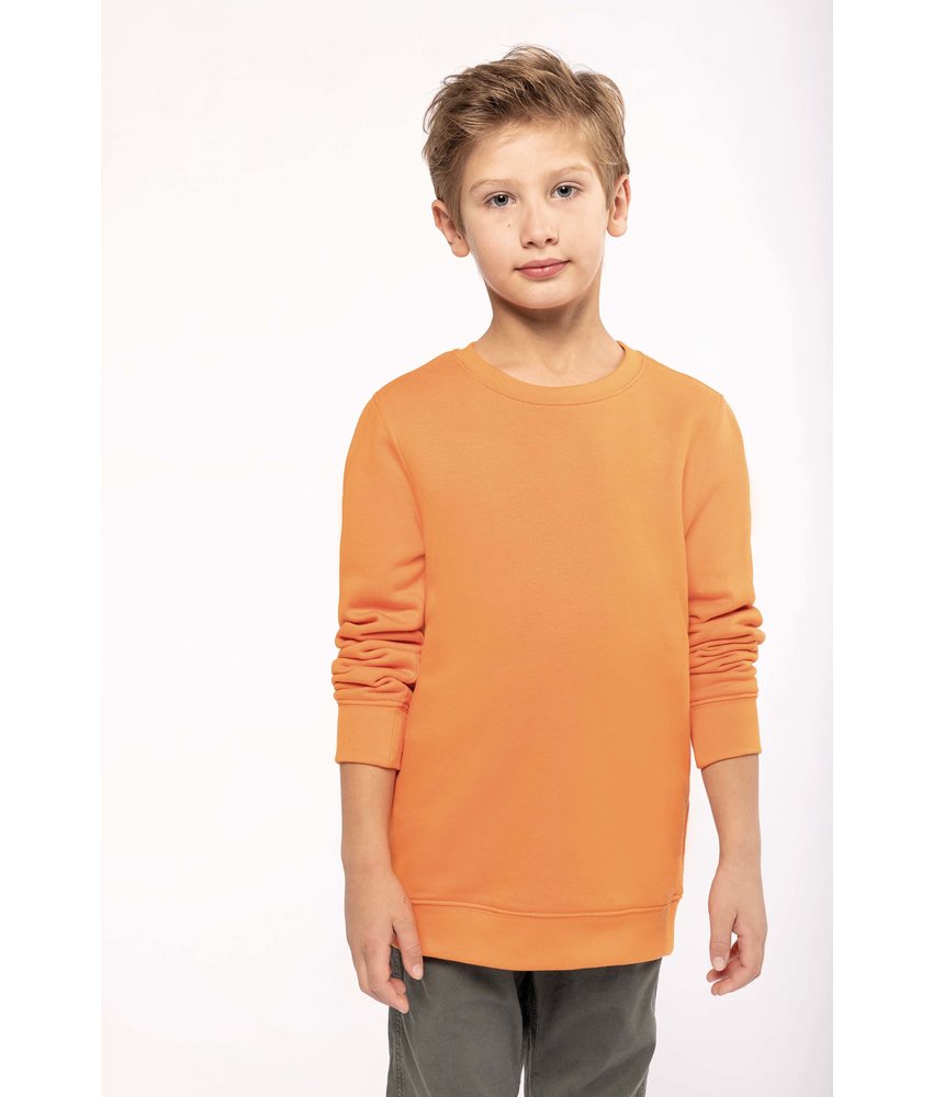 Kariban K4026 - Ecologische kindersweater met ronde hals