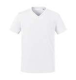 Russell Pure Organic Men's Pure Organic V-Neck Tee