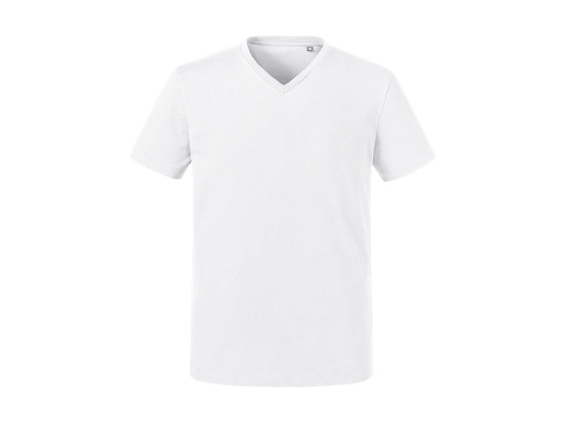 Russell Pure Organic Men's Pure Organic V-Neck Tee