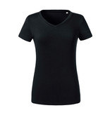 Russell Pure Organic Ladies' Pure Organic V-Neck Tee