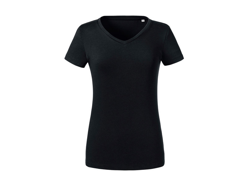 Russell Pure Organic Ladies' Pure Organic V-Neck Tee