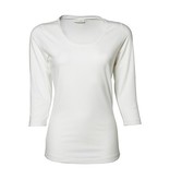 Tee Jays Ladies 3/4 Sleeve Stretch T-Shirt