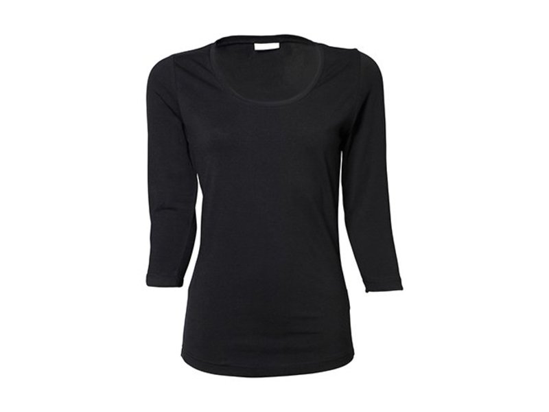 Tee Jays Ladies 3/4 Sleeve Stretch T-Shirt