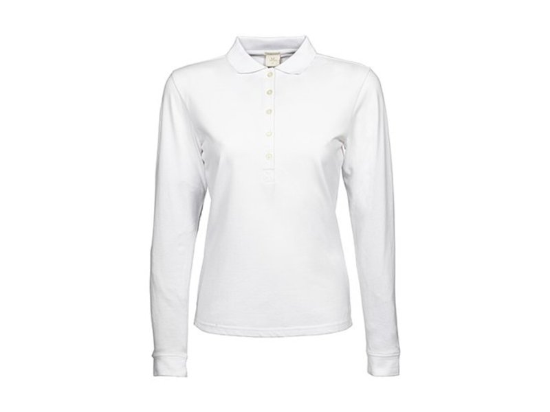 Tee Jays Ladies Luxury LS Stretch Polo