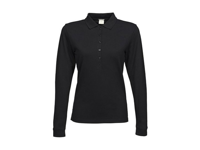 Tee Jays Ladies Luxury LS Stretch Polo