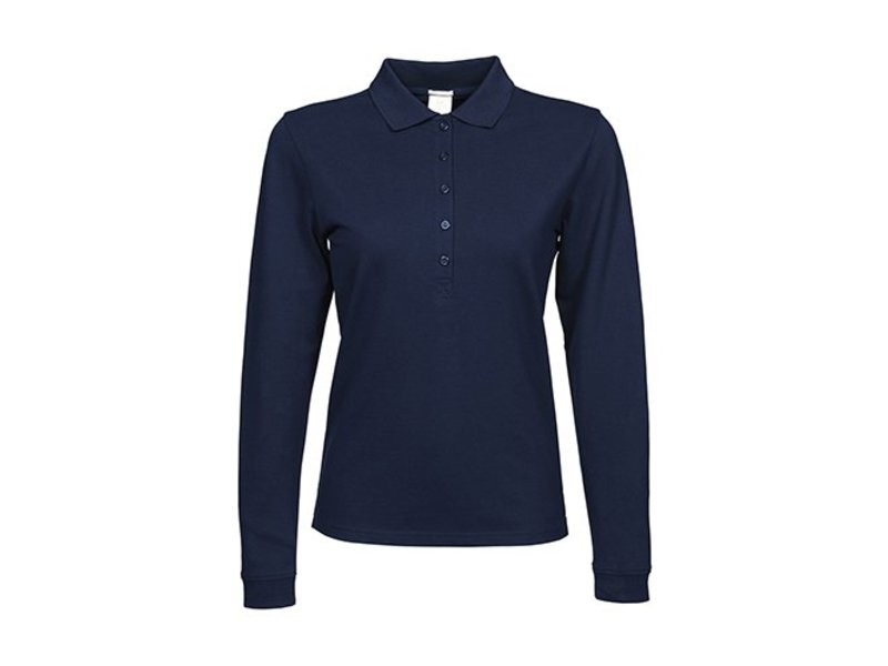 Tee Jays Ladies Luxury LS Stretch Polo