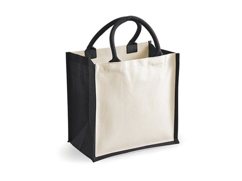 Westford Mill Printers' Midi Jute Bag