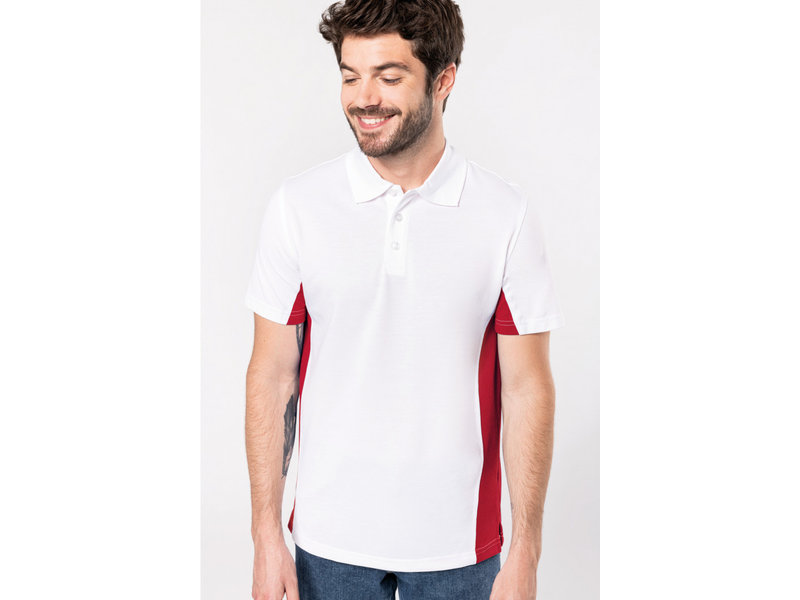 Kariban Flag - Short Sleeve Bi-colour Polo