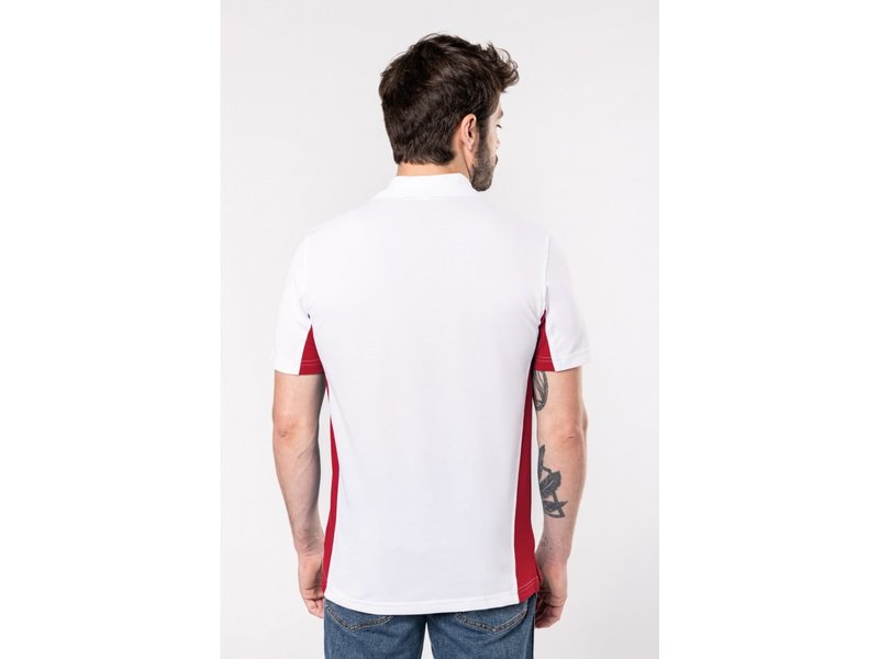 Kariban Flag - Short Sleeve Bi-colour Polo