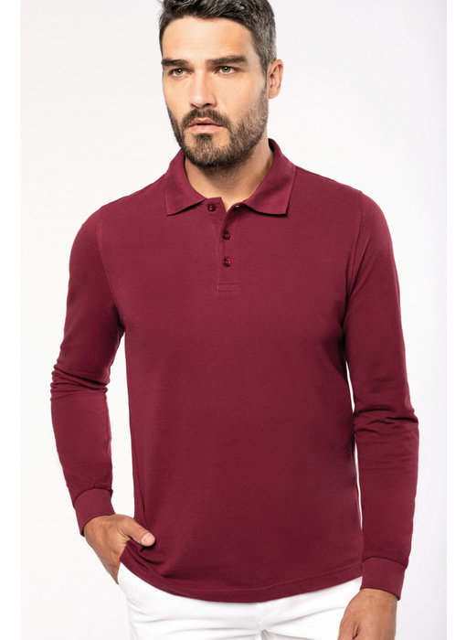 Kariban | K243 | Men's long-sleeved polo shirt