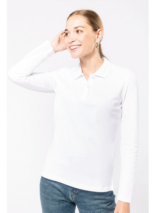 Kariban | K244 | Ladies' long-sleeved polo shirt