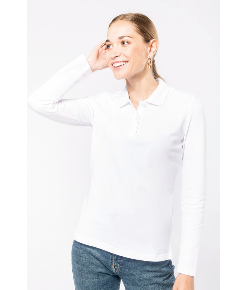 Kariban | K244 | Ladies' long-sleeved polo shirt