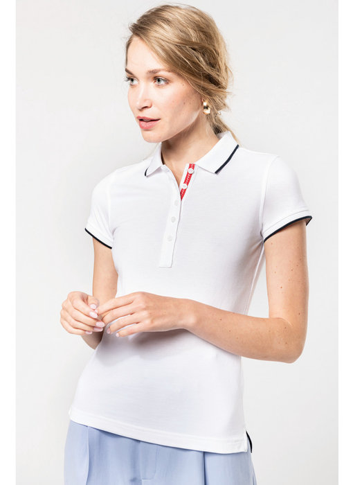 Kariban | K252 | Ladies' short-sleeved piqué knit polo shirt
