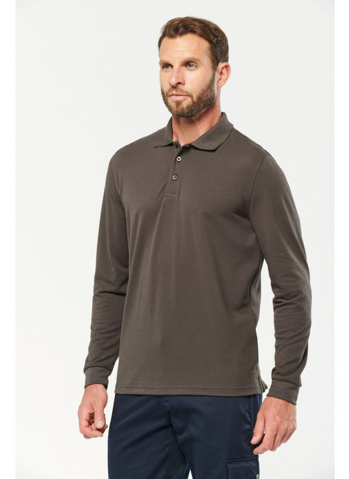 Kariban | K276 | Men's long-sleeved polo shirt