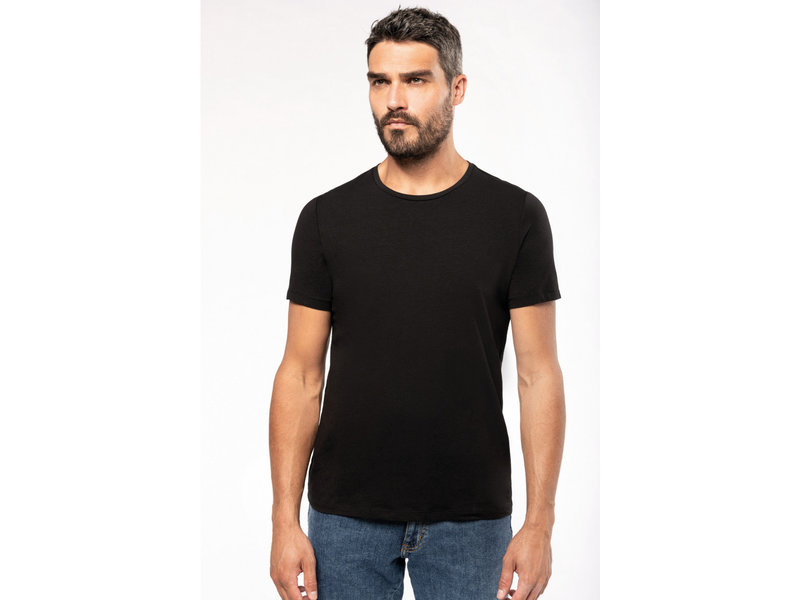 Kariban T-shirt ronde hals korte mouwen