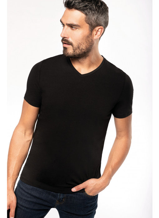 Kariban | K3014 | Men's short-sleeved V-neck t-shirt