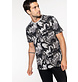 Kariban T-shirt camo korte mouwen