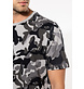 Kariban T-shirt camo korte mouwen