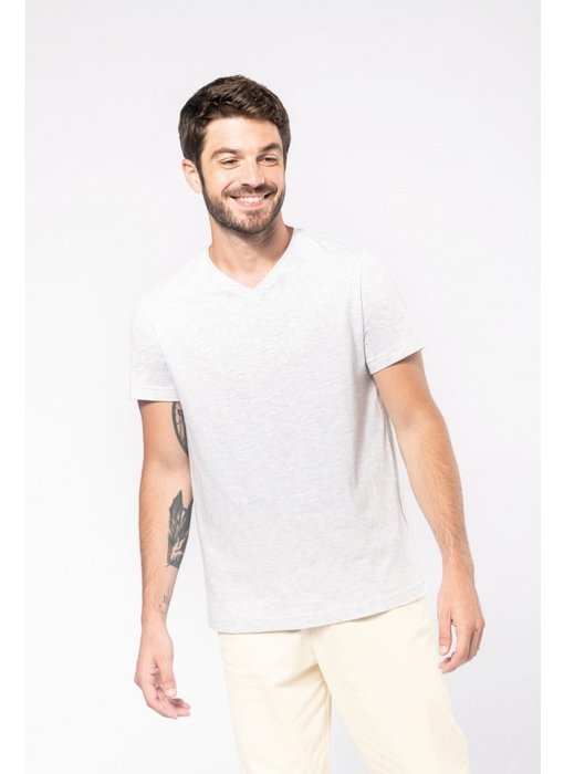 Kariban | K357 | Men's short-sleeved V-neck T-shirt