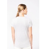 Kariban Dames t-shirt ronde hals korte mouwen