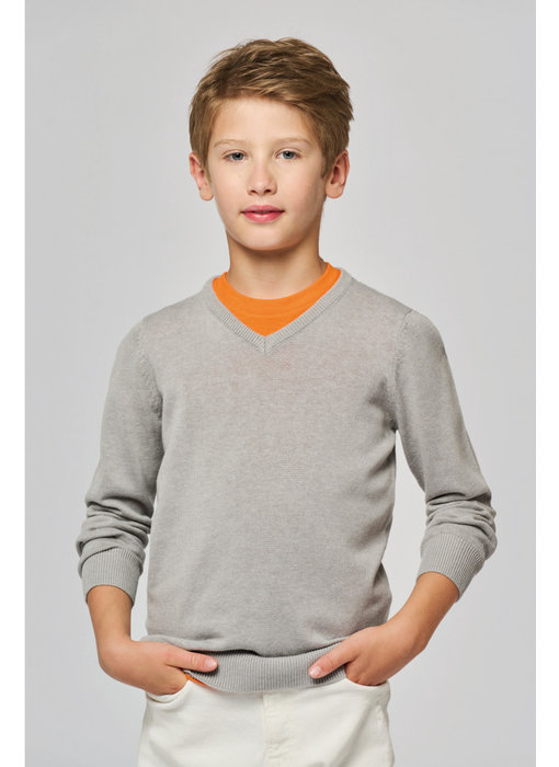 Kariban | K9109 | Kids' V-neck jumper