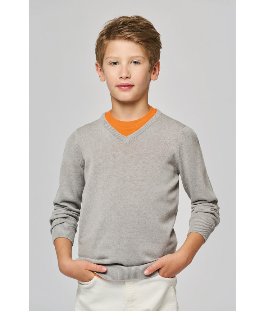 Kariban | K9109 | Kids' V-neck jumper