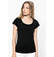 Kariban Dames T-Shirt korte mouwen met boothals