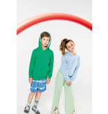 Kariban Kinder hooded sweater met gecontrasteerde capuchon