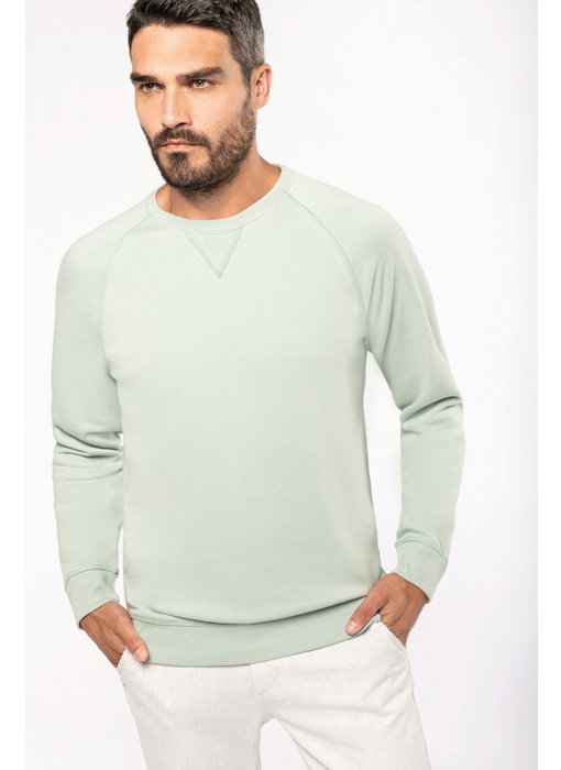 Kariban | K480 | Men's organic cotton crew neck raglan sleeve sweatshirt